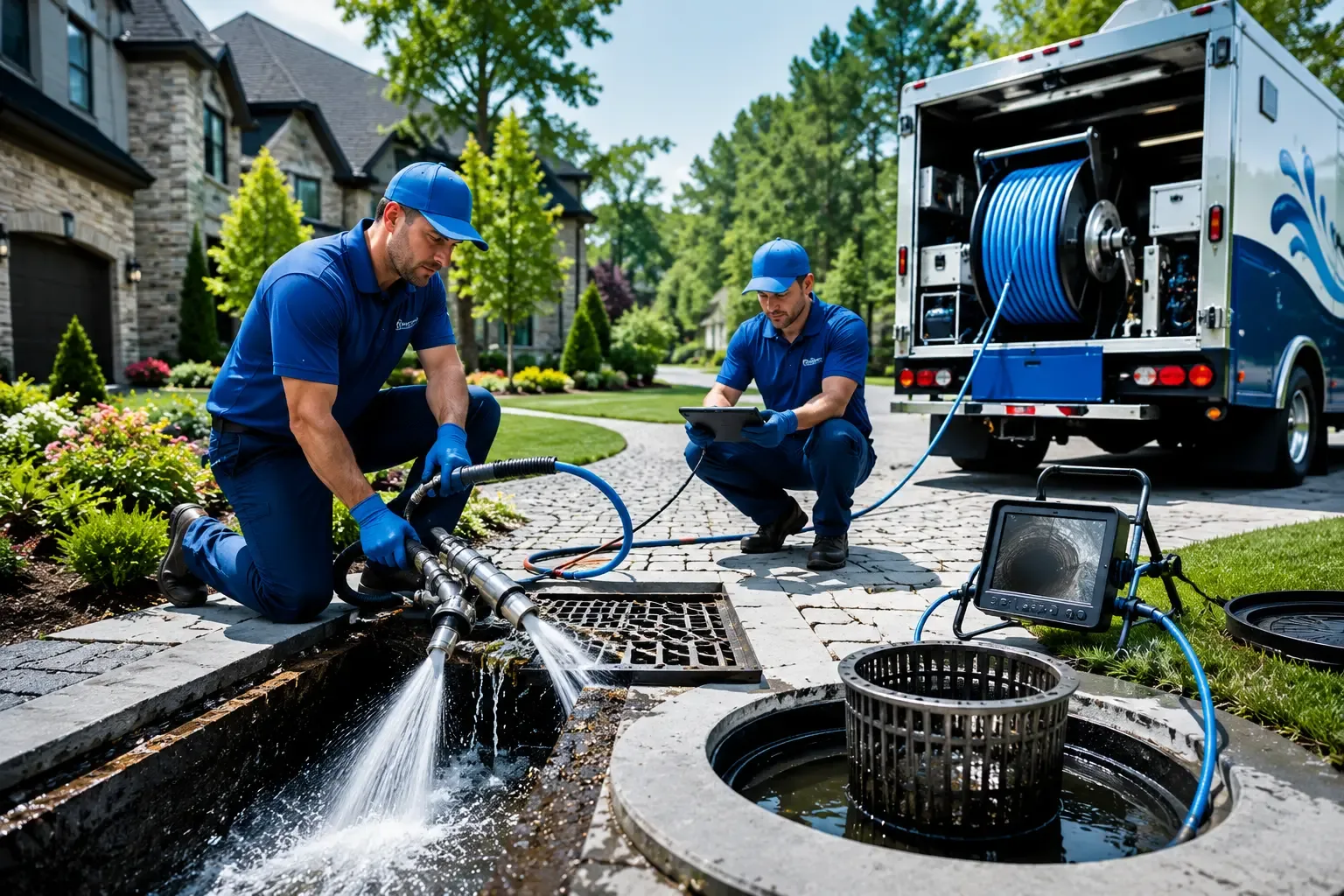 Local outdoor drain cleaning professionals in Linn Grove, IA